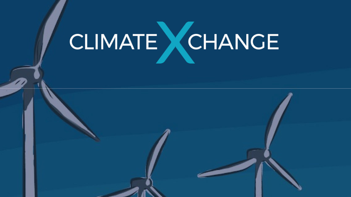 Climate XChange homepage design